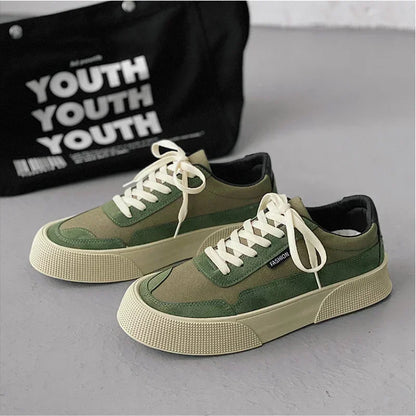 Men Sneakers Designer Men Shoes Trend Round Toe Skateboard Shoes Casual Walking Platform Men Vulcanized Footwear Tenis Masculino