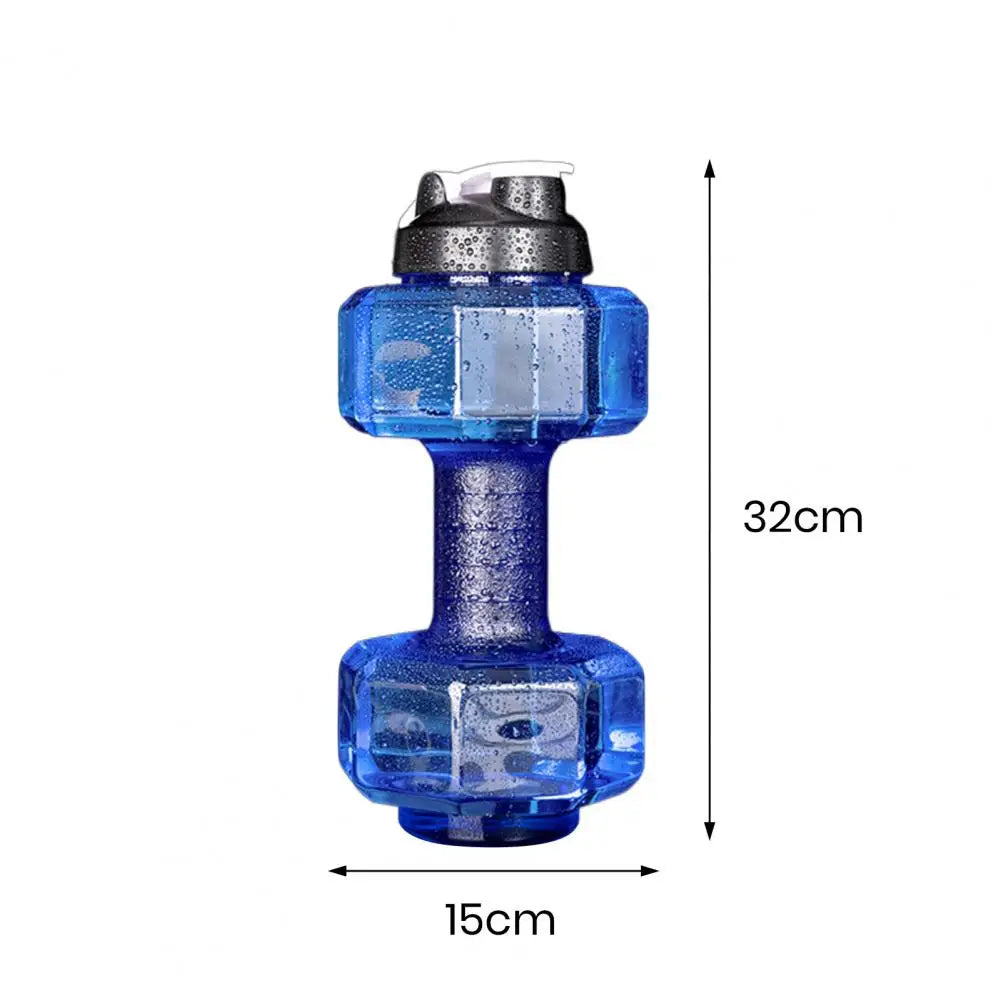 Dumbbell Water Bottle Water-filled Dumbbells Portable Dumbbell Sports Water Bottle for Arm Strength Training Workout for Home