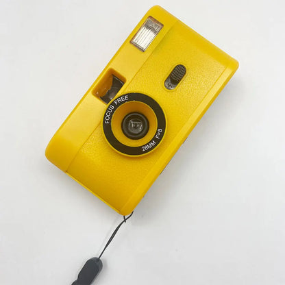 Reusable Film Camera 35mm Vintage Non-Disposable Camera with flash Retro Children Gift Camera