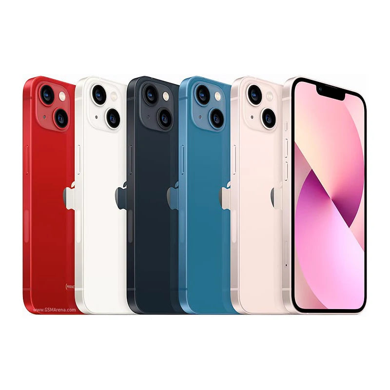 Unlocked Apple iPhone 13 6.1" Super Retina XDR OLED RAM 4GB ROM 128GB Face ID A15 IOS 5G iPhone13 Smartphone