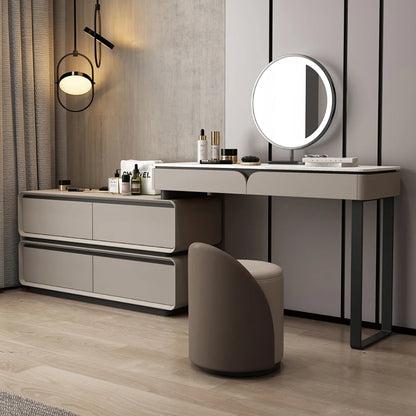 Dresser Drawer Vanity Table Decoration Bedroom Storage Vanity Table Makeup Tocador De Maquillaje Para Niñas Bedroom Furniture