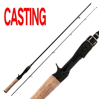 Light Weight Casting Fishing Rod Carbon Fast UL/L Solid Tip Lure Weight 0.5-8g Line WT 2-8lb Carp Fishing Spinning Rod Trout Rod