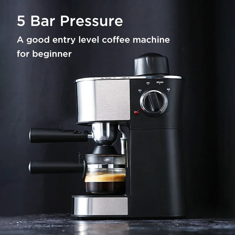 Petrus Coffee Machine Espresso Coffee Maker With Fancy Milk System Milk Bubble Maker