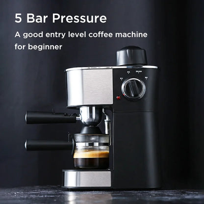 Petrus Coffee Machine Espresso Coffee Maker With Fancy Milk System Milk Bubble Maker