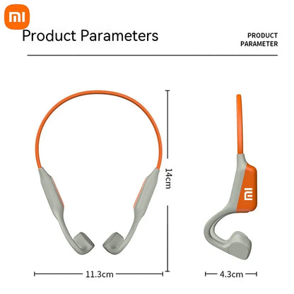 XIAOMI Mijia i18Pro Bone Conduction Neckband Wireless Earphones Bluetooth Headphones Sports Over Ear Headset With Mic