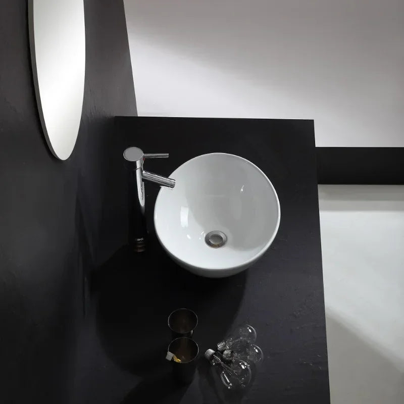 Nordic Bathroom Sink Basin Basin Basin Terrazzo Ceramic Washing Sink Modern Simple Counter Basin Toilet Countertop Sink