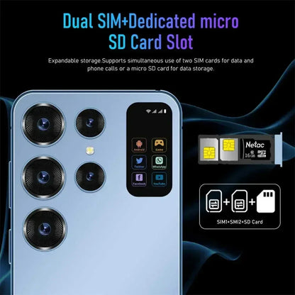 S24 Ultra smartphone 7.0 HD Screen Cell phone 16GB+1TB Cellphones Dual Sim Face Unlocked 5G Original Mobile Phones Android