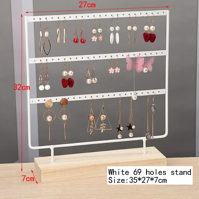 Bracelets Jewelry Display Stud Earrings Holder Jewellery Rack3Colors High Level   Fashio In Stock  earring stand  Factory Price