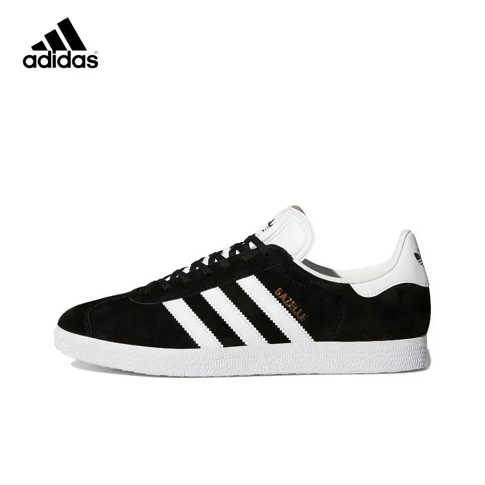 Adidas Gazelle Brown Men's and Women's Lightweight Non-slip Wear Comfort Retro Casual Versatile Fashionable Sports Board Shoes