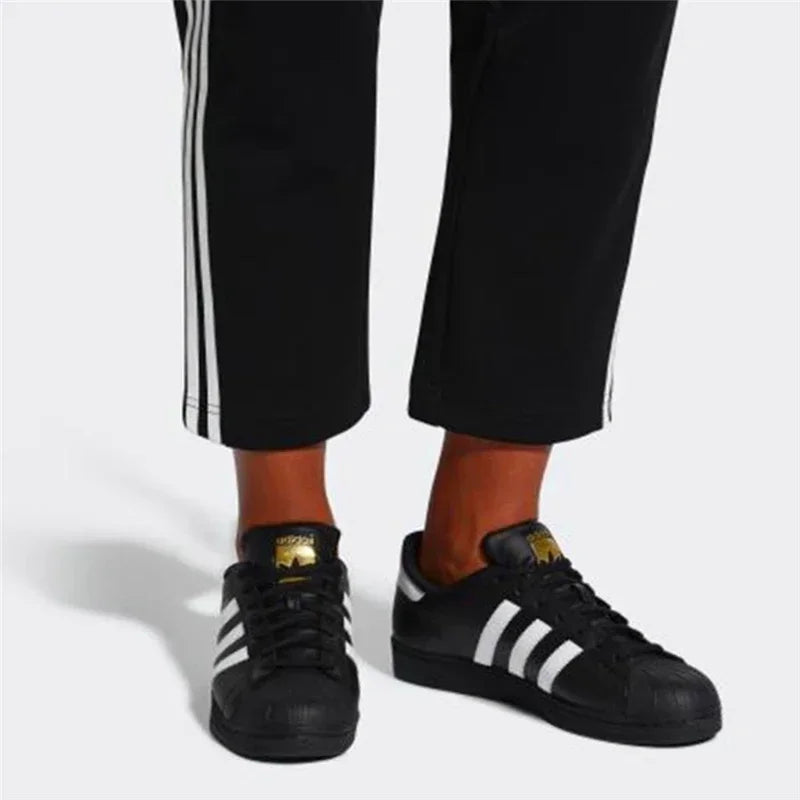 Adidas Superstar Men Woman Causal Shoes Non-slip Wear Comfort Outdoor Comfortable Sports Skateboard Sneakers All Trends Match