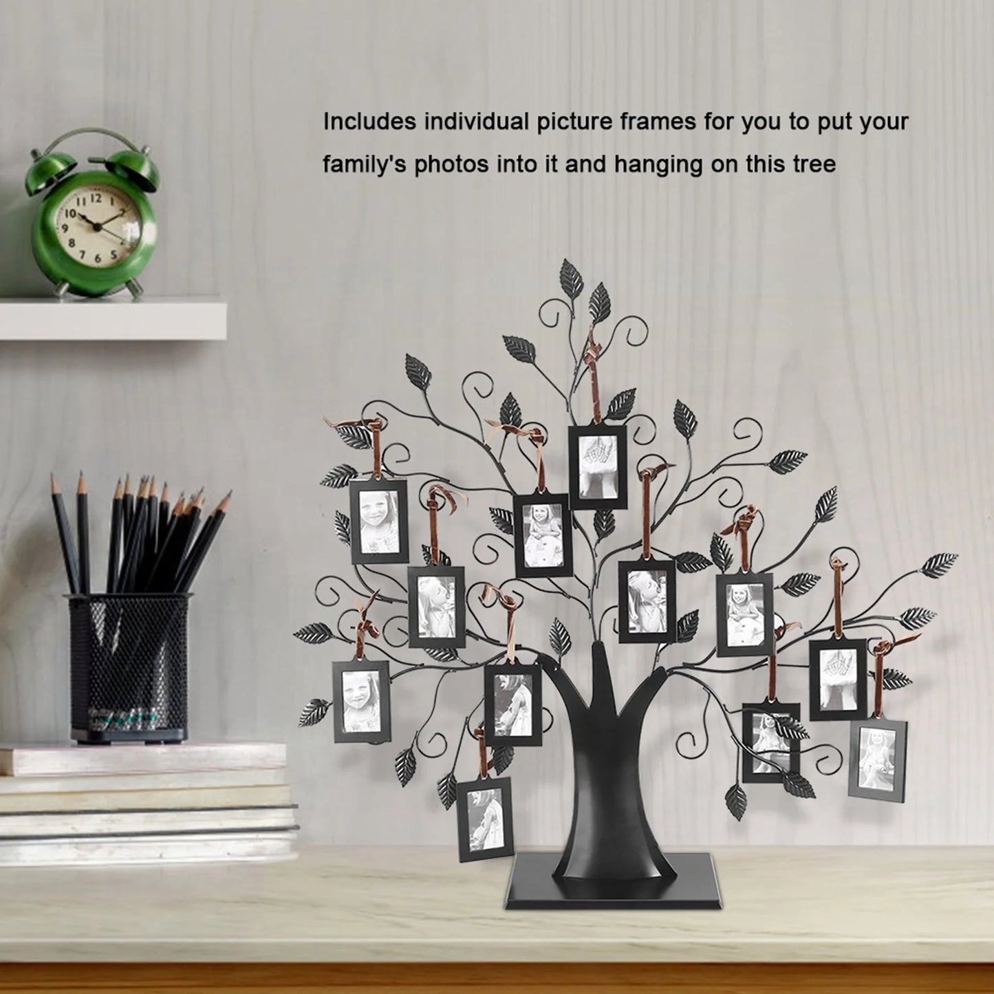 Family Tree Frame Family Photo Display Tree Fashionable Family Photos Frame Display Tree with Hanging Pictures Frames Home Decor