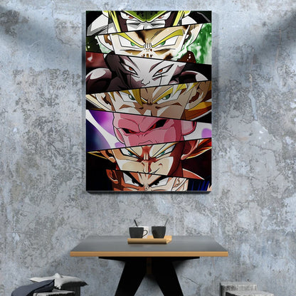 1pc Anime Eye Art Print Poster Abstract Canvas Interior Painting Gamer Kids Bedroom Decorative Wall Picture Modern Living Room