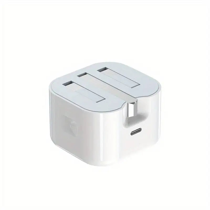 UK USB C Charger For iPhone 15 14 13 Pro QC3.0 Quick Charge PD 25W Type C Fast Charging Travel Wall Charger Power Adapter