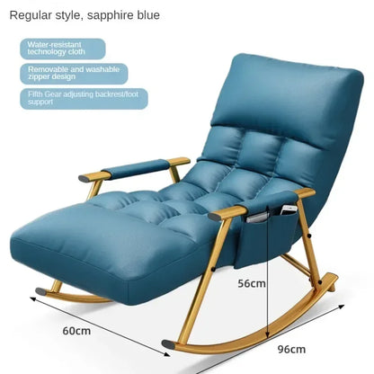 Rocking Chair, Lounge Chair,Leisure and Lazy Sofa, Sleeping Room, Single Person Rocking Chair, Adult Household Adult Balcony