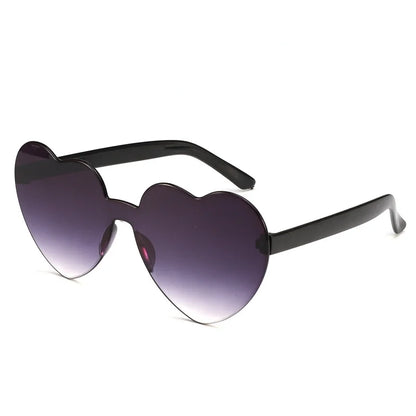 Women Fashion Heart Shaped Effects Glasses Watch The Lights Change To Heart Shape At Night Diffraction Glasses Female Sunglasses