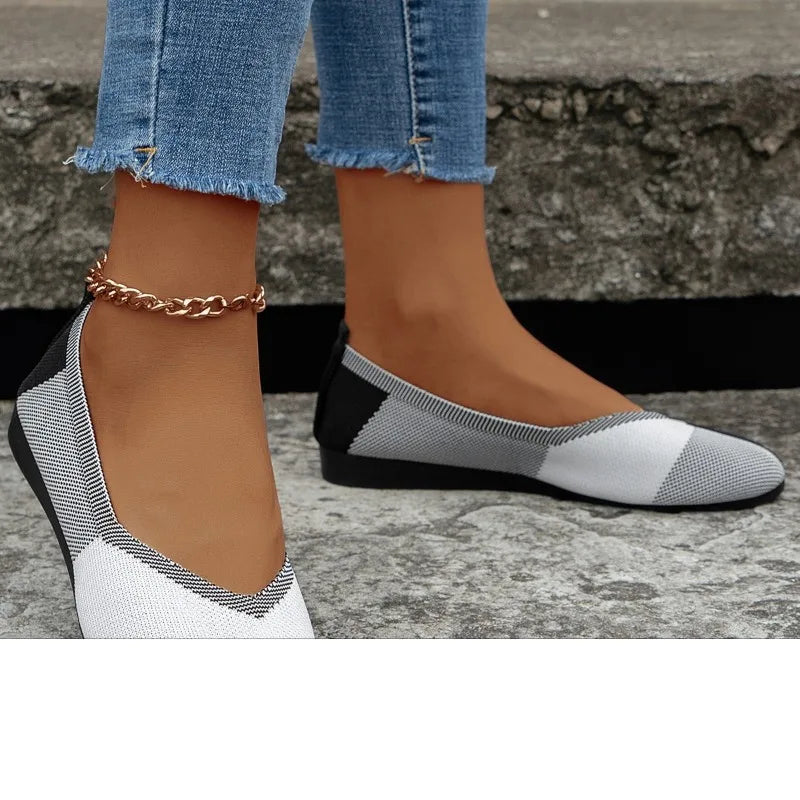 Spring New 2023 Women's Fashion Flat Bottom Casual Vintage Shoes Casual Women's Fashion Cool Comfortable Cloth Shoes