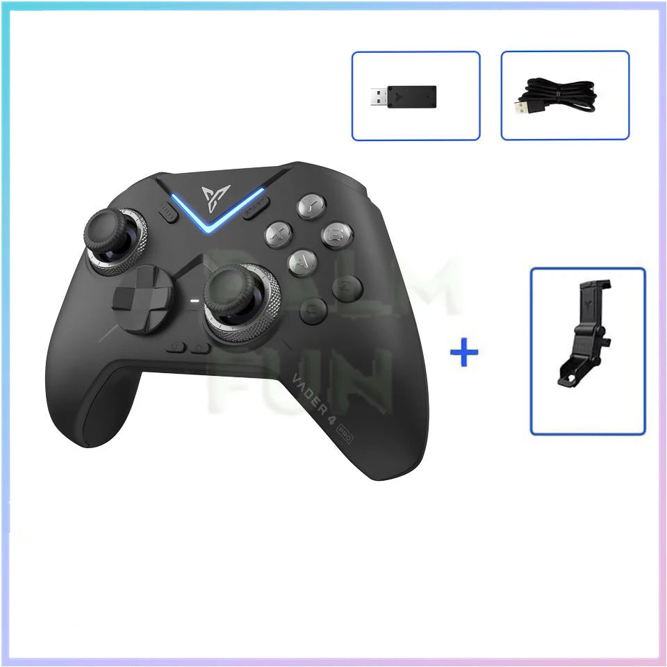 Flydigi Vader 4 Pro Bluetooth Wireless Athletic Handle Gamepads Video Gaming Controller with Hall Rocker for Xbox/PC/Steam Games