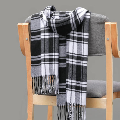 180*35cm Luxury Brand fashion classic lattice men soft scarf cashmere plaid scarves shawl UNISE wraps pashmina headband muffler