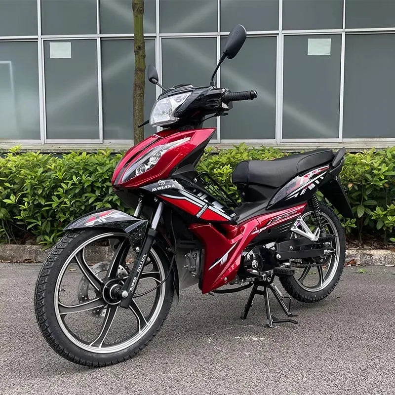 Super 110cc  motorcycle 2023 new design 120cc horizontal engine 4 stroke  air-cooled bike motorcycle