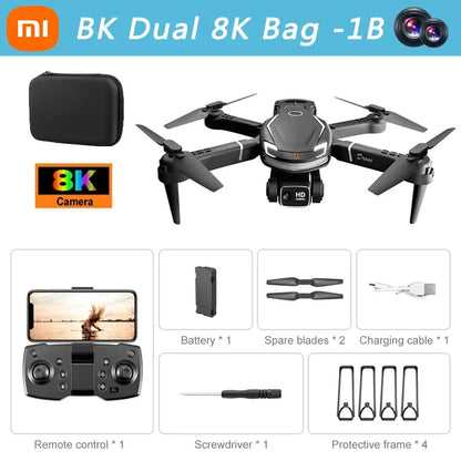 XIAOMI MIJIA V88 Drone 8k 5G Professional HD Dual Camera Aerial Photography 15000m Remote Control Aircraft Quadcopter Toy New