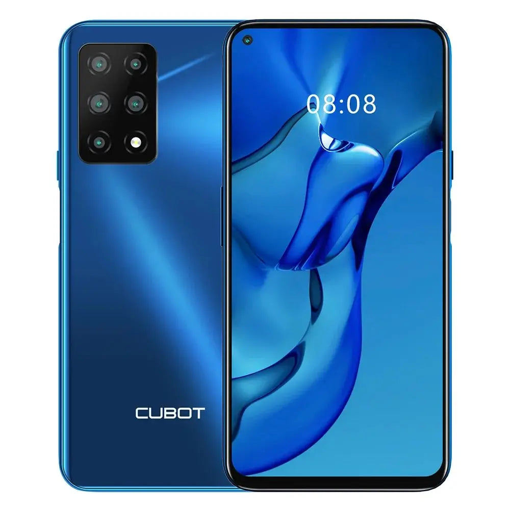 Cubot X30P, Smartphone Android 13, 48MP Five Camera, 8GB RAM 256GB ROM, NFC,6.4" FHD+ Hole-punch Screen, 4200mAh Global Version