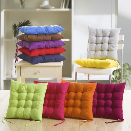 1 pc Colorful Soft Hot Home Office Decor Square Cotton Seat Cushion Pillow Buttocks Chair Cushion