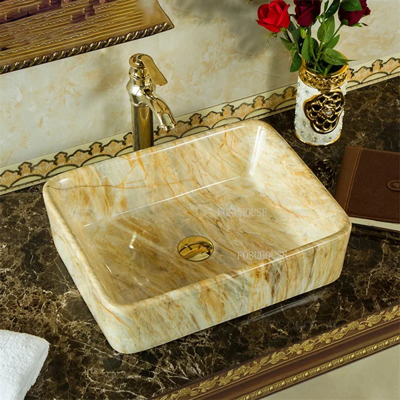 Multiple Nordic Home Bathroom Sinks Oval Ceramic bathroom fixtures Creative Art Toilet Washing Sink  Counter Basin q