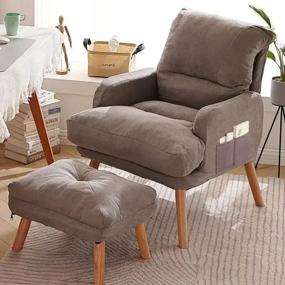 Modern furniture Home  recliner chair Living room single sofa chair Balcony relaxing corner armchair study computer office chair