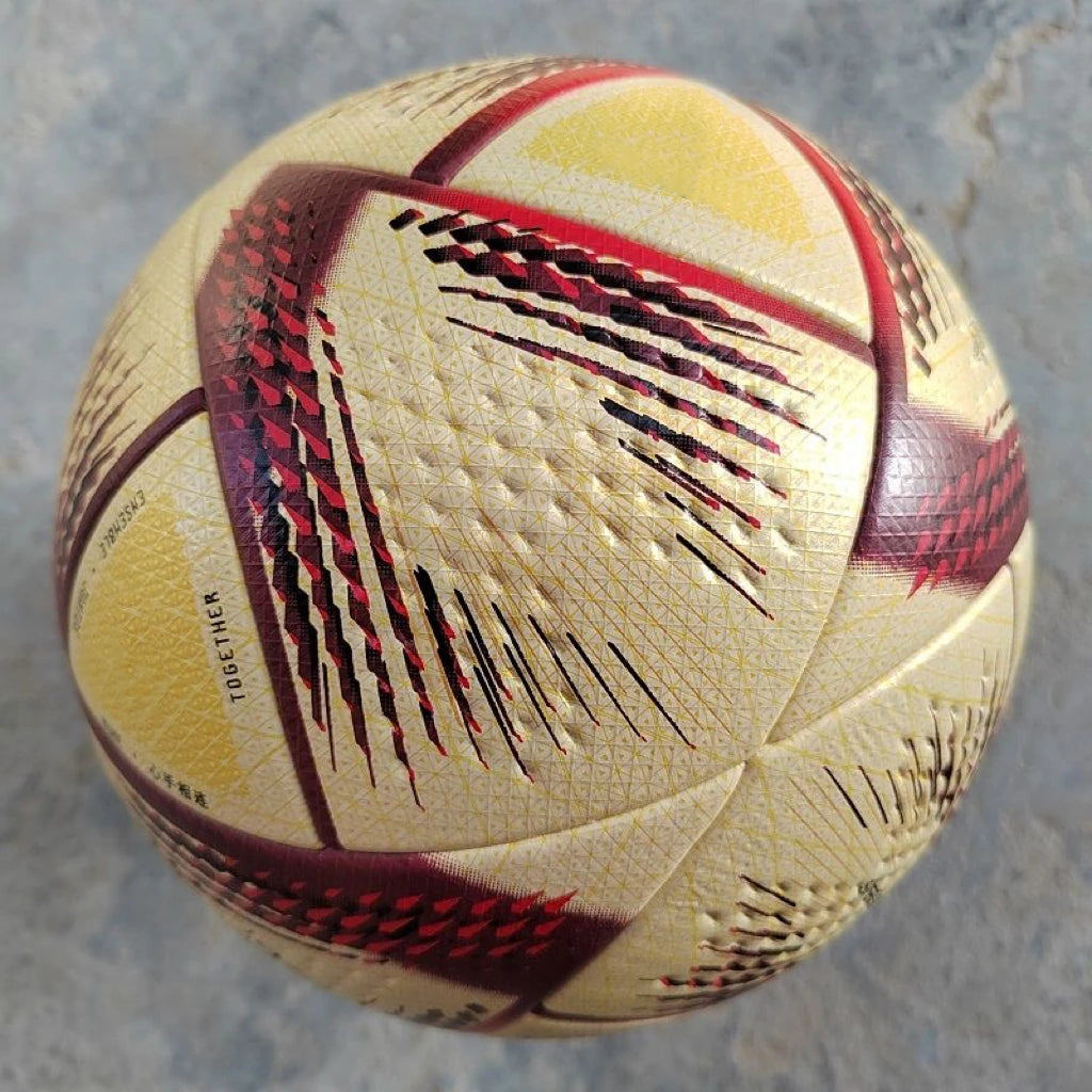 Balón de fútbol profesional para hombres y mujeres, tamaño 5, PU, ​​para adultos, para entrenamiento al aire libre, para equipo de fútbol grueso, 2014