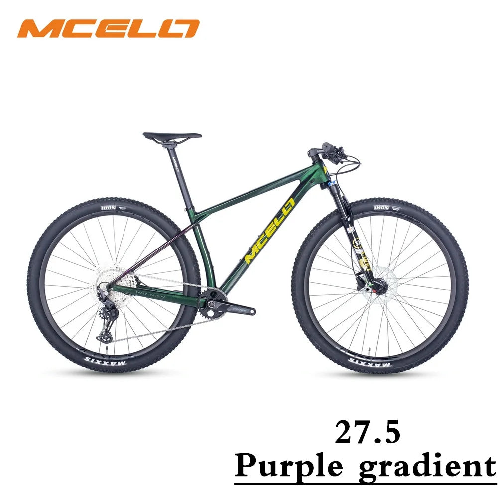 Full Carbon Fiber MTB BIKE Frame 27.5 29 Ultralight 12-SPEED Off Road XC RACE BICYCLE M6100 1X12S Drivetrain Aluminum Alloy Fork