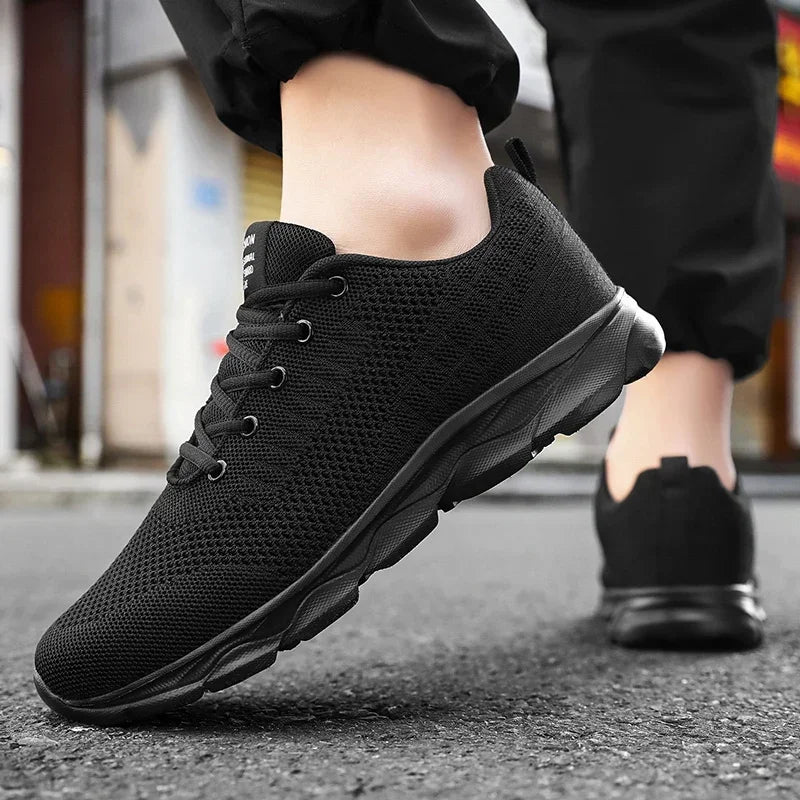 Shoes Breathable Lightweight Unisex Mesh Casual Sneakers Men Walking Footwear Summer