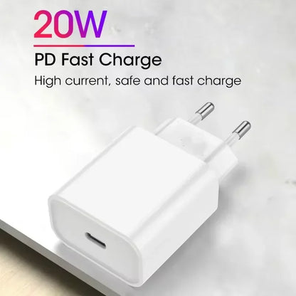 PD Charger 20W Fast Charging USB C Charger For iPhone 15 14 13 Pro Max Mini X XS Quick Charge Type C Phone Charger Power Adapter