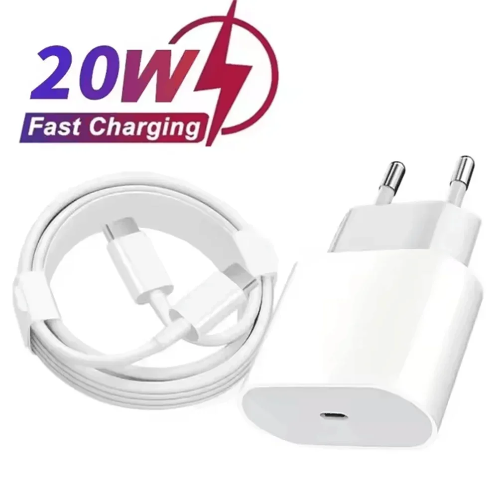 PD Charger 20W Fast Charging USB C Charger For iPhone 15 14 13 Pro Max Mini X XS Quick Charge Type C Phone Charger Power Adapter