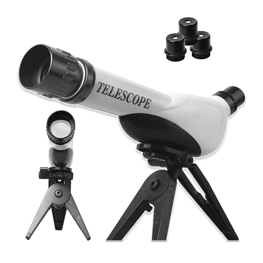 Children HD Astronomical Telescope Camera Monocular with Multi-Eyepiece Science Education Best Toys Gifts for Kid