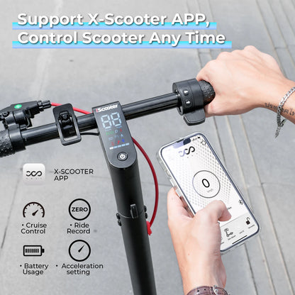 iScooter W7 Electric Scooter 8.5 Inch Tires 36V 7.8Ah Battery 350W Motor 30km Range 35km/h Speed  With APP Electric kick Scooter