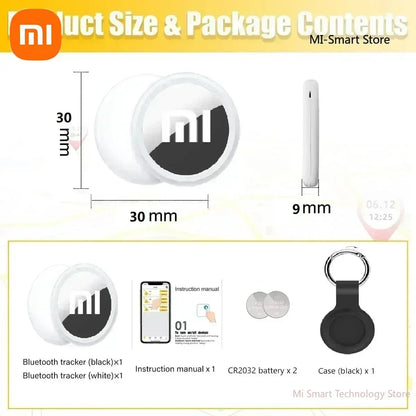 Xiaomi Intelligent Finder Children Wallet GPS Location Finder Anti-lost Device Bluetooth4.0 Small Portable Tracking Locator 2set