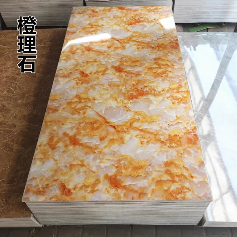 SPC UV Marble 1220*2440*3MM Wall Panels Advanced Building Materials Interior Decoration Excellent Modern