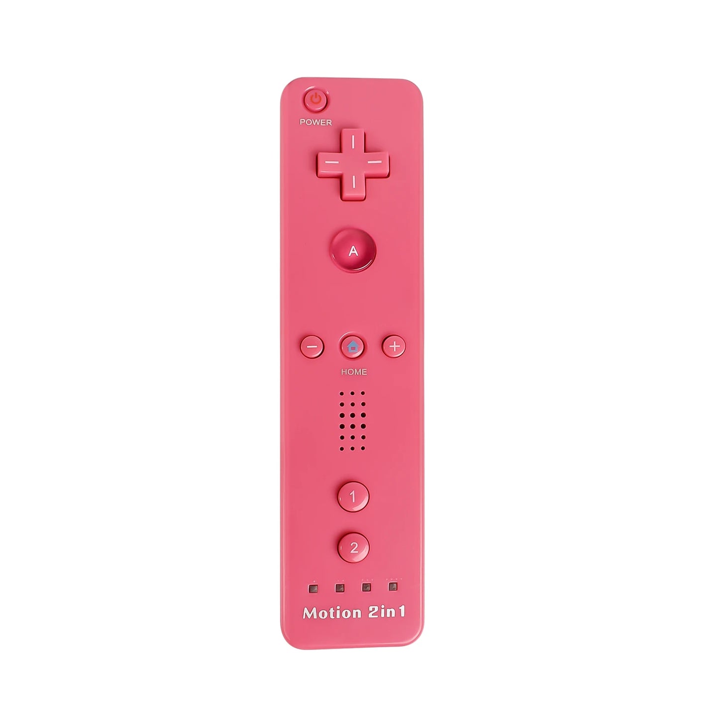 2 in 1 For Nintendo Wii Controller Set Optional Motion Plus Joystick Wireless Remote Gamepad with Silicone Case Video Game