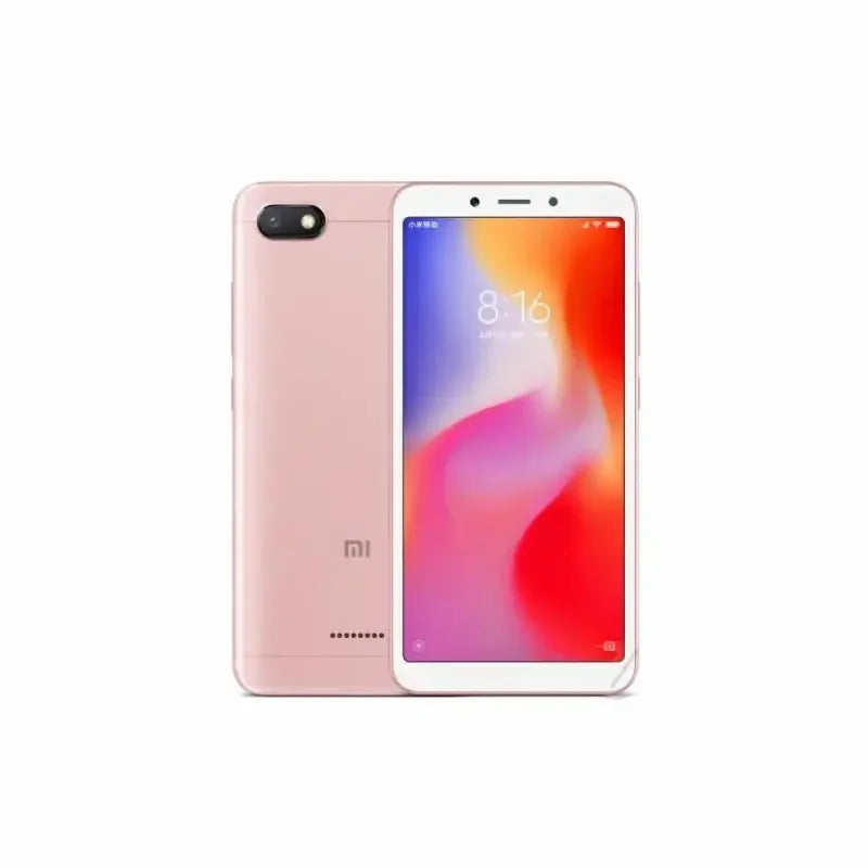 Original Xiaomi Redmi 6A Smartphone 3GB 32Gb Wholesale Xiaomi Mobile Phones Unlocked Android Google Play Global Frimware