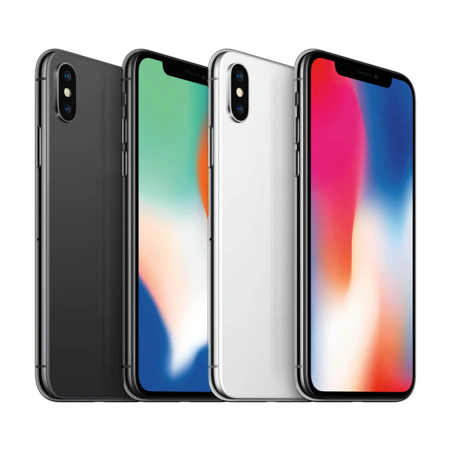 Original Unlocked Apple iPhone X 256GB 64GB 5.8 inch Hexa Core iOS A11 3GB RAM 12MP 4G LTE with Face ID Cellphone