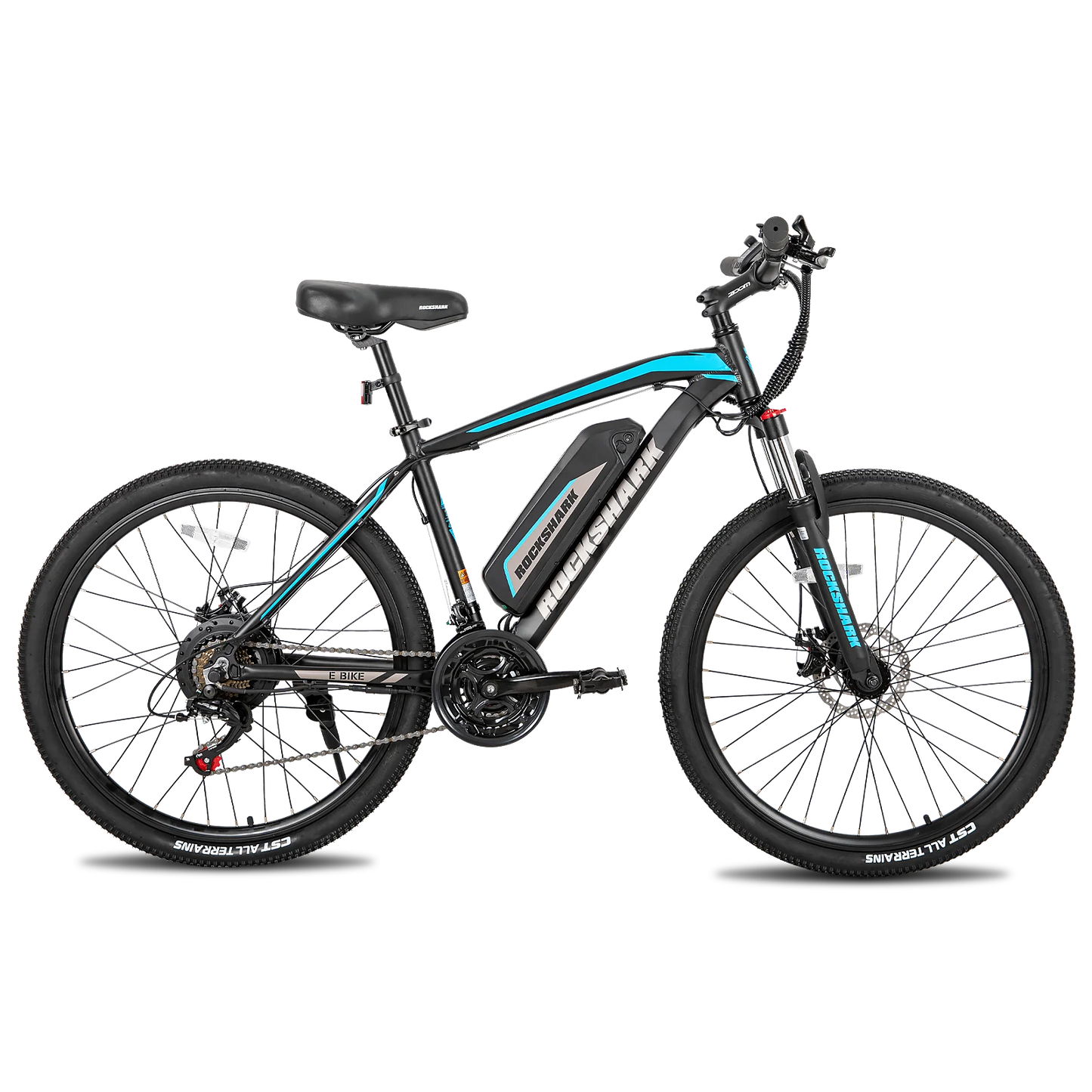 Hiland 29 Inch Electric Bike, Aluminum 21-Speed Electric Mountain Bike, 250W Disc Brake Adult E-Bike with 36V 10.4Ah Battery