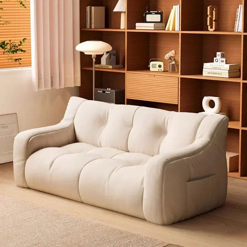 Modern Small Sofa Luxury Home Sofa  Lazy Leisure Balcony FloorRecliner Italian Living Room Sofás Para Salón Postmodern Furniture