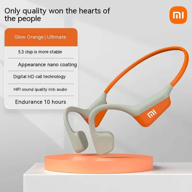 XIAOMI Mijia i18Pro Bone Conduction Neckband Wireless Earphones Bluetooth Headphones Sports Over Ear Headset With Mic