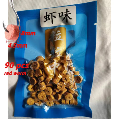 Fishing Feed Attractant Hollow Granular Lure Nutrition Food Fishy Flavor Scent Pesca Carp Atomization Fiber Bite Hook Soft Bait