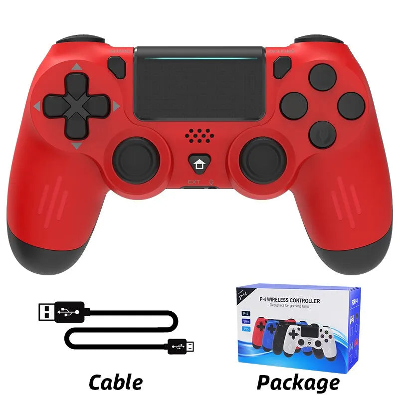 DATA FROG Bluetooth-Compatible Game Controller for PS4/Slim/Pro Wireless Gamepad For PC Dual Vibration Joystick For IOS/Android