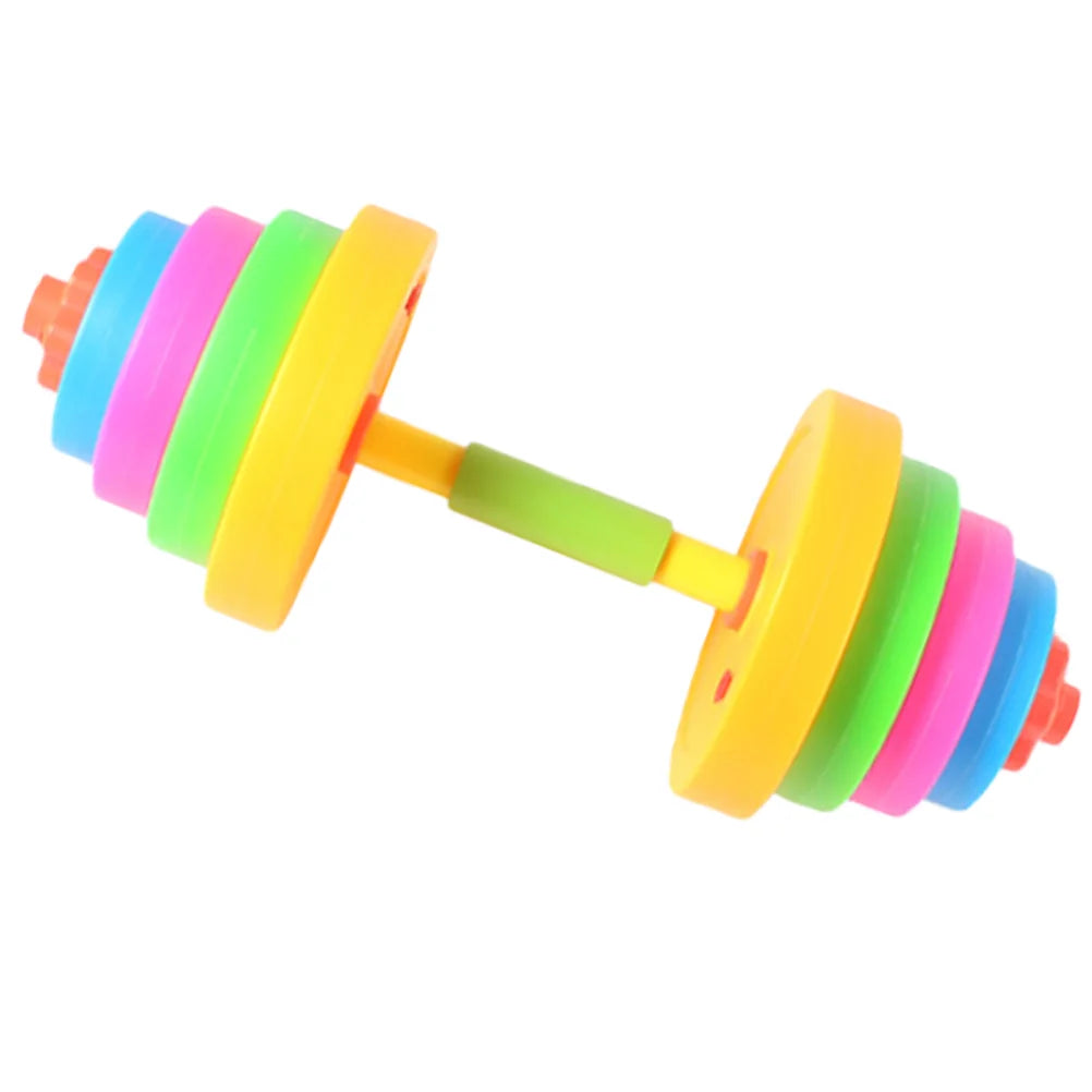 Children Dumbbell Toy Plastic Dumbbell Kids Kindergarten Arm Training Dumbbel Equipment Exercise Dumbbell Hand Weight for Kids