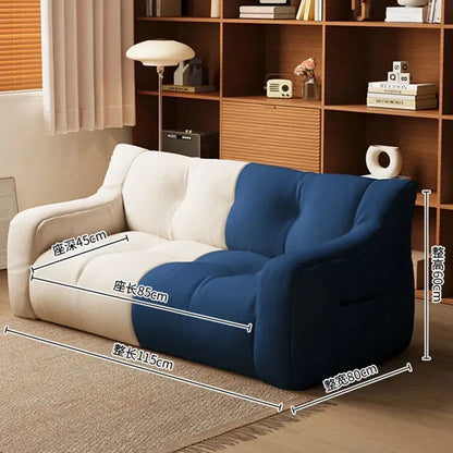 Luxury Home Sofa Modern Small Sofa Lazy Leisure Balcony FloorRecliner Italian Living Room Sofás Para Salón Postmodern Furniture