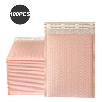 100PCS Bubble Mailers Small Business Supplies Shipping Bags for Packaging Bubbles Courier Envelope Delivery Package Mailer