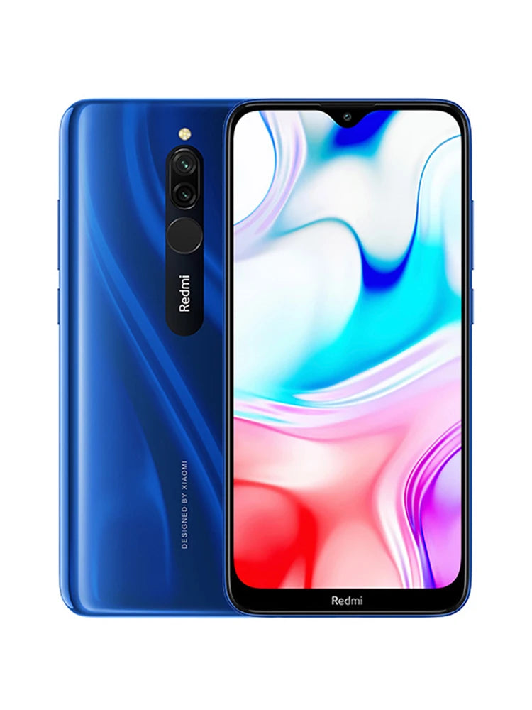 Xiaomi Redmi 8 smartphone dual SIM card12MP+2MP+8MP 6.22-inch screen Snapdragon 439 eight core 4G LTE used phone