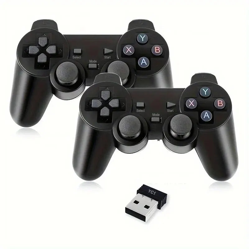 1PC/2 PCS 2.4Ghz Wireless Gamepad for Game Controller USB Joystick For PC Android TV Controle for PC BOX GAME BOX